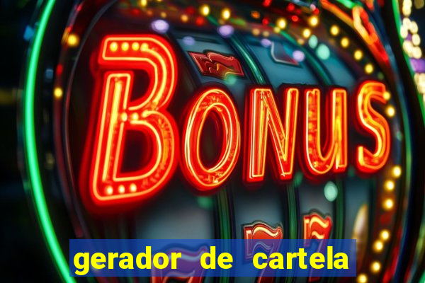 gerador de cartela de bingo